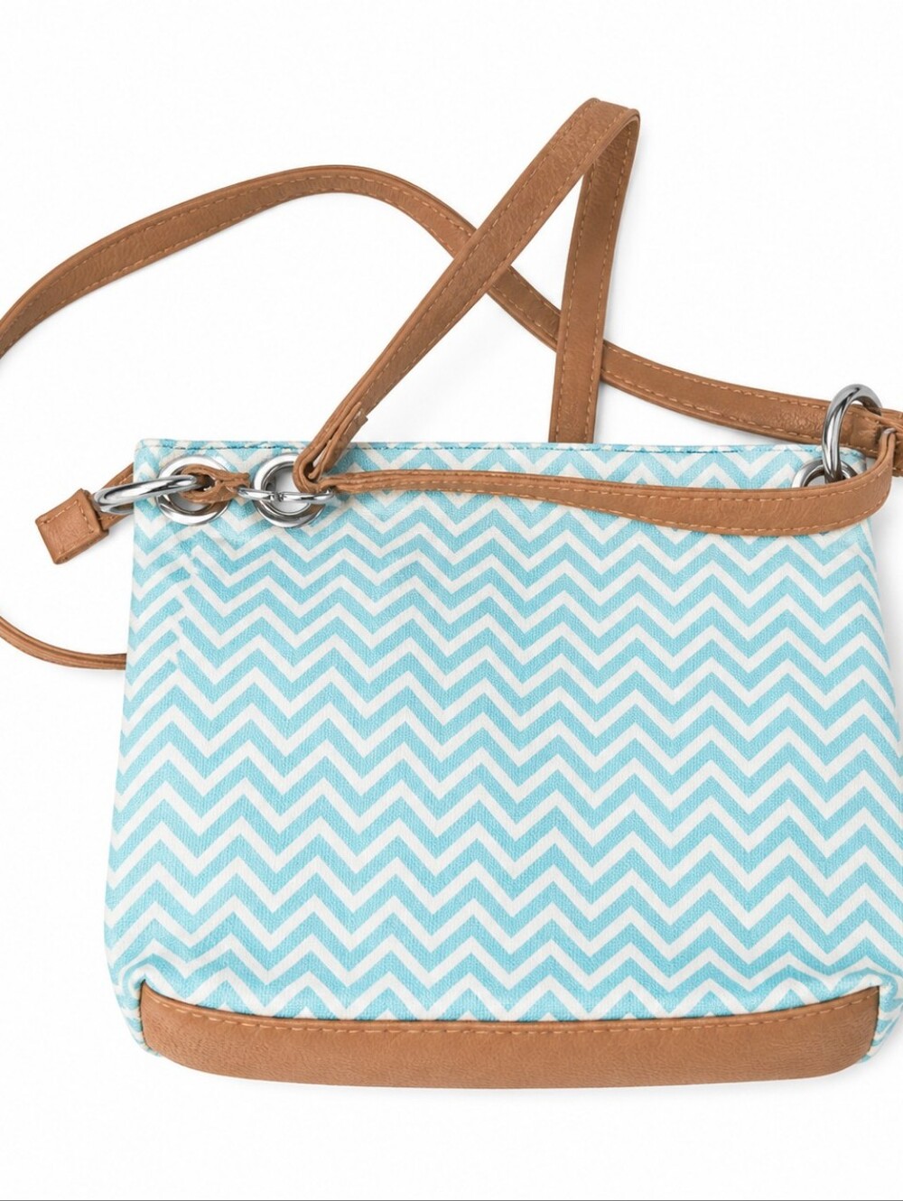 LILY BLOOM Denise Geo Tile Crossbody Bag. - Picture 2 of 4